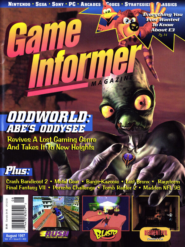 Game Informer Issue 52 (August 1997) cover